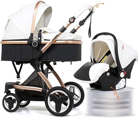 luxury baby carriage