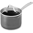 Calphalon 1932455 Classic Nonstick Sauce Pan with Cover, 3.5 quart, Grey