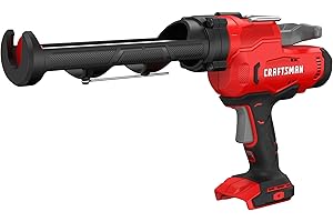 CRAFTSMAN V20 Caulk Gun, No Drip, Cordless, with anti-drip and variable speed, Tool Only (CMCE600B)