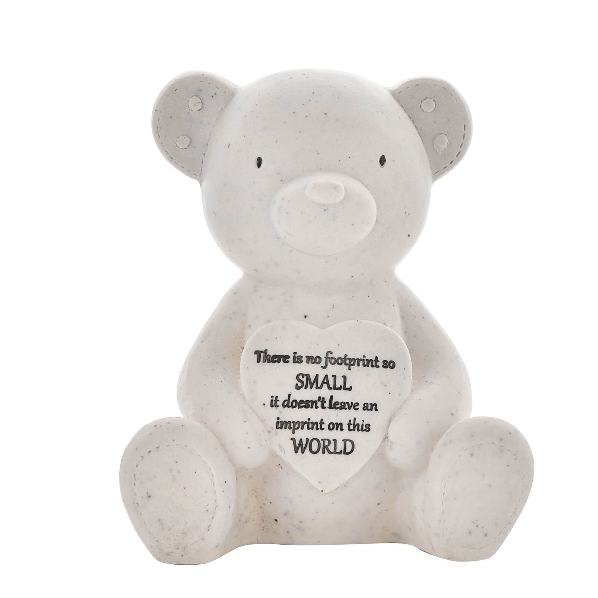 Thoughts of You Graveside Teddy with Heart Grave Memorial Marker suible for a lost Child or Baby 6004