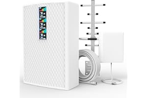 Cell Phone Booster, Band 2/4/5 Cell Phone Signal Booster for House, 3G 4G LTE 5G Cell Signal Booster for Rogers, Fido, Telus,