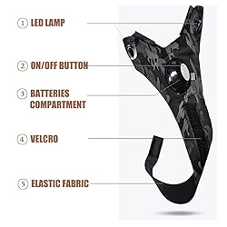 Mylivell LED Flashlight Gloves, Gifts for