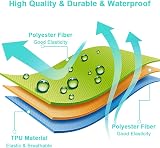 Flintronic 2Pack Inflatable Camping Pillow Neck Lumbar Support Ultralight Blue view 4