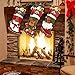 Christmas Stocking, Dreampark 3 Pack Big Xmas Stocking Santa Snowman Home Decoration 18
