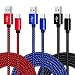 USB C Cable, CIKOO 3 Pack 10Ft Durable Braided Type C Fast Charging Data Cable for Galaxy Note 9 8 S10 S9 S8 Oneplus 5 6 6T Google Pixel 3 XL LG G7 G6 G5 V40 V35 Moto Huawei ZTE