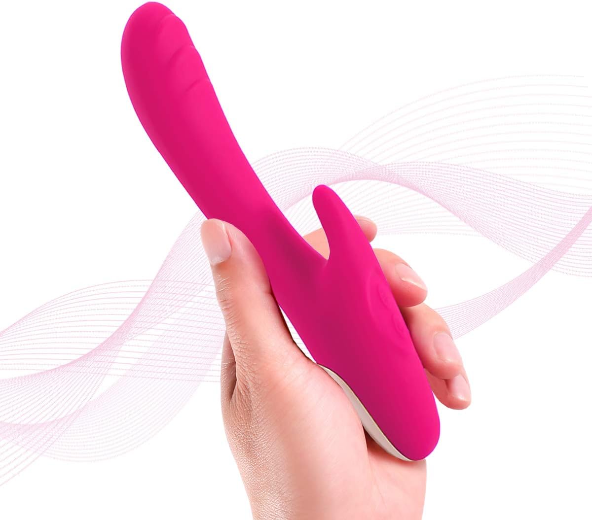 Waterproof Wand Masaager,30 Different Modes Vibration,Double Motor for Massage,and Relieve Tense Muscles