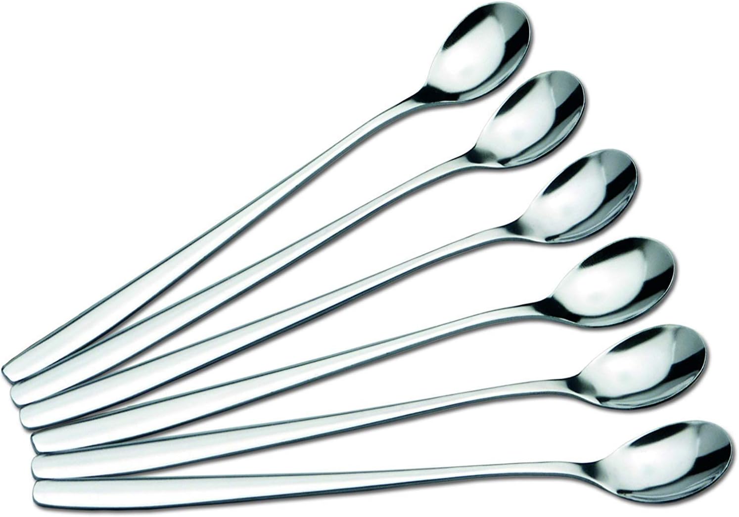 CHG 9285-00 6 x Jogurt-/ Longdrinklöffel (L= 19 cm)