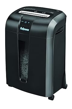 Fellowes Powershred 73Ci Partikelschnitt Aktenvernichter ((P-4) 12 Blatt, für das Büro oder Home Office, mit 100% Staufrei un