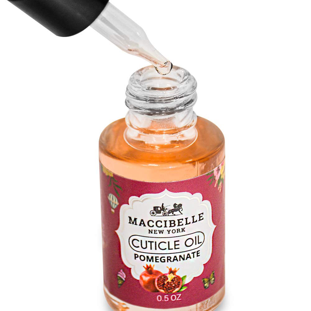 Maccibelle Cuticle Oil Milk and Honey 0.5 oz - Heals Dry Cracked Cuticles: Beauty