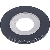 Adjustable Rotatable Circle Drawing Template Ruler with Carving Knife for Precision Craft Cutting, Woodworking and Art Design, Industrial-Grade Round Stencil Tool