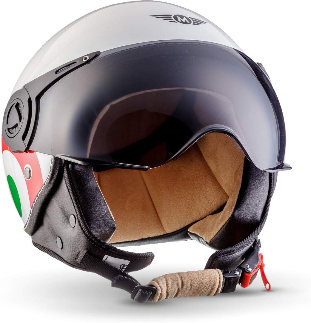 Moto Helmets® H44 „Italy“ · JetHelm · MotorradHelm RollerHelm