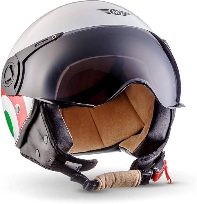 MOTO Helmets® H44 „Italy“ · OpenFace Helmet · JetHelmet Motorcycle