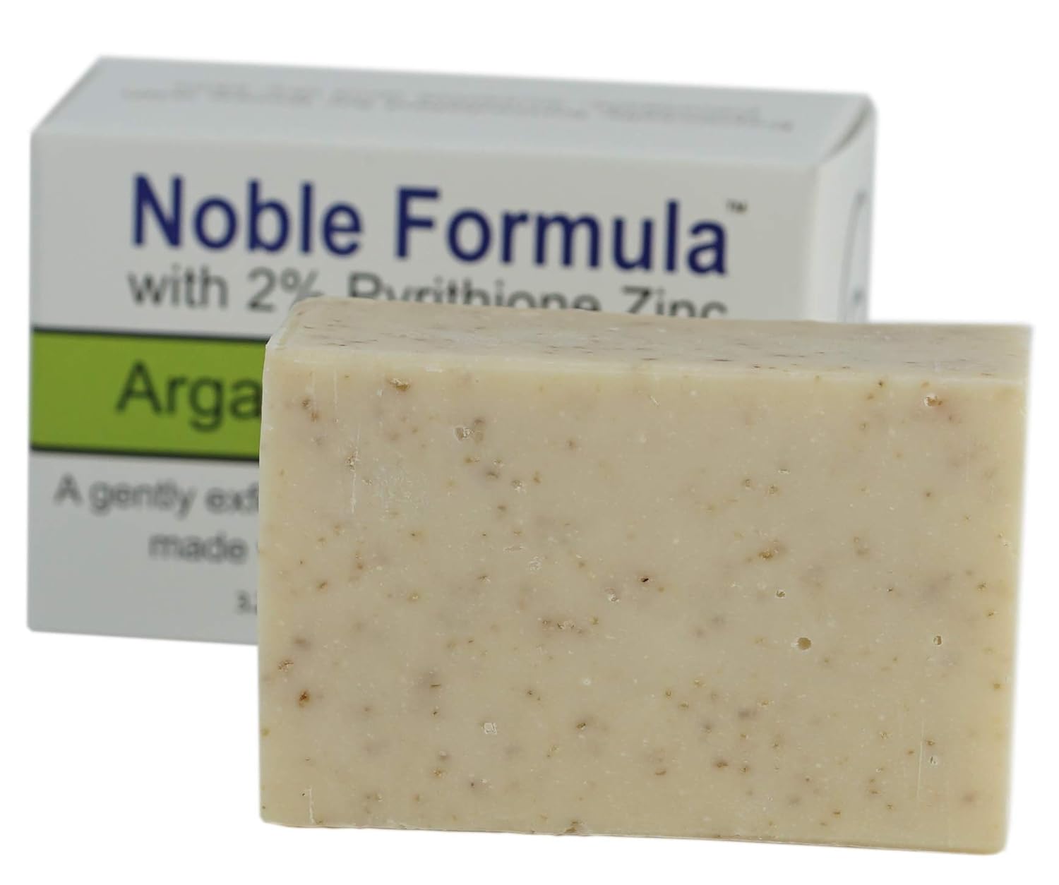Buy Noble Formula 2 Pyrithione Zinc (ZnP) Bar Soap with Argan Oil 3.25