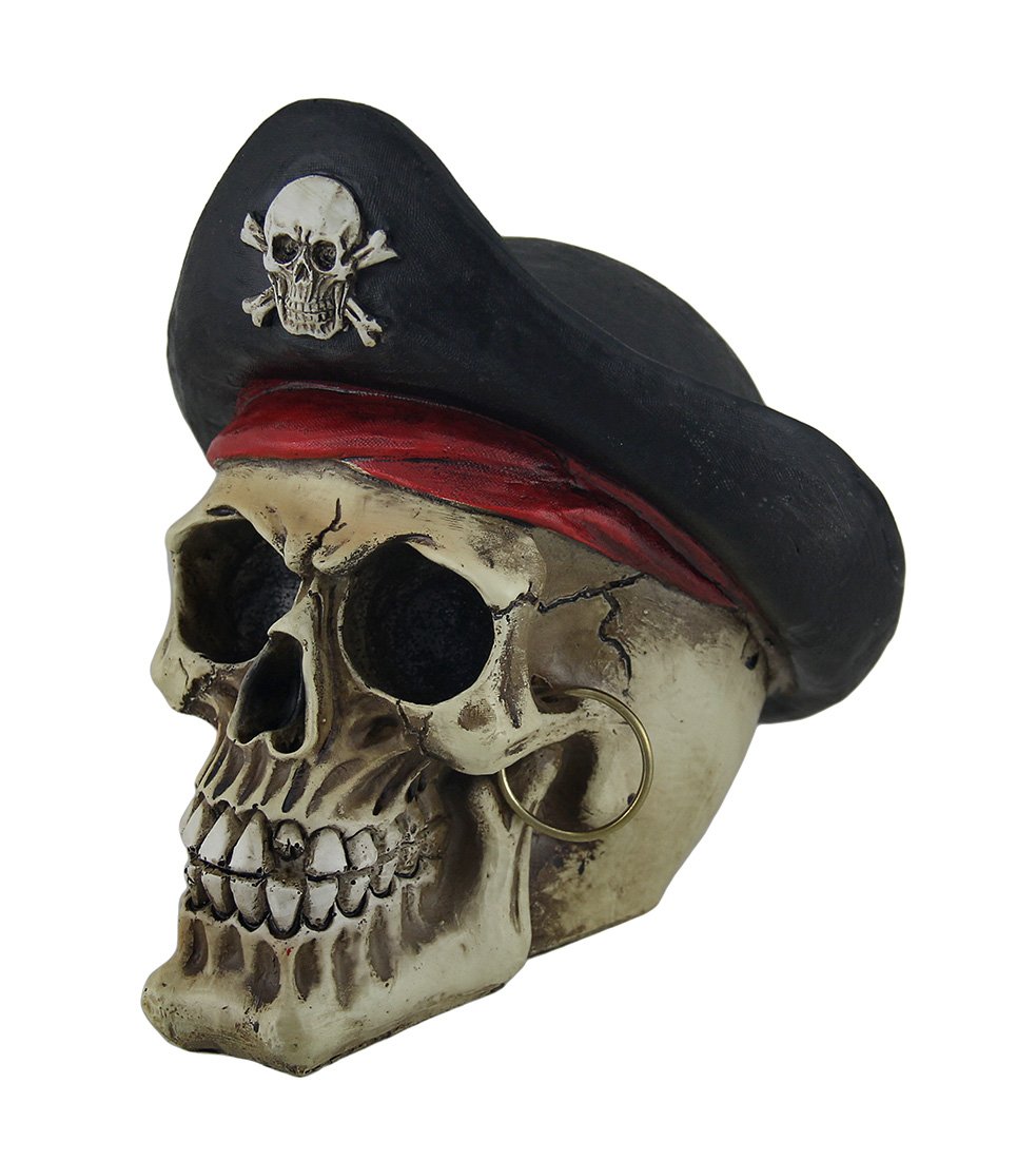 Best Skeleton Skull Statue Home Halloween Decorations Decor Gothic Sculpture Statuary