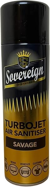 Sovereign Aerosols Designer Fragrances 3 x Turbojet Air Sanitiser 500ml Bundle view 5