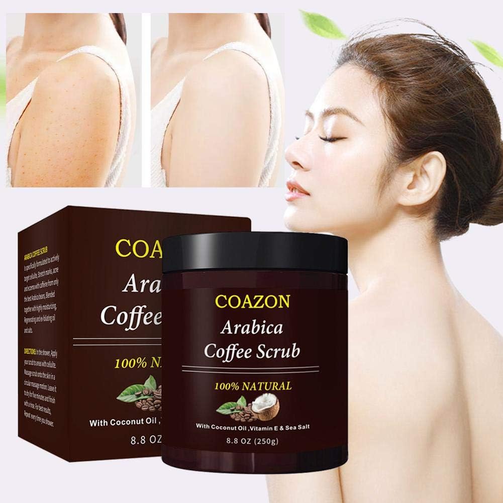 Bulary Body Scrub Cream Coffee Body Exfoliation Facial Exfoliator Dead Sea Salt Cream For Exfoliating Whitening Moisturizing