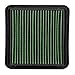 For Subaru Impreza/WRX/STI Reusable & Washable Replacement High Flow Drop-in Air Filter (Green)
