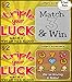 Pregnancy Announcement Lotto Replica Scratch Off Ticket Triple Your Luck Pregnancy Reveal Fake Lottery Ticket Baby Announcement Card (5 Cards) by Steply