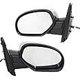 Kool Vue Right Power Heated Mirrors for Chevrolet Silverado 1500 Avalanche 2007-2013 Manual Fold Without Signal Light, Blind Spot Monitor, Memory, Puddle Lamp & Auto-Dim Chrome New Body, Off Road Pkg