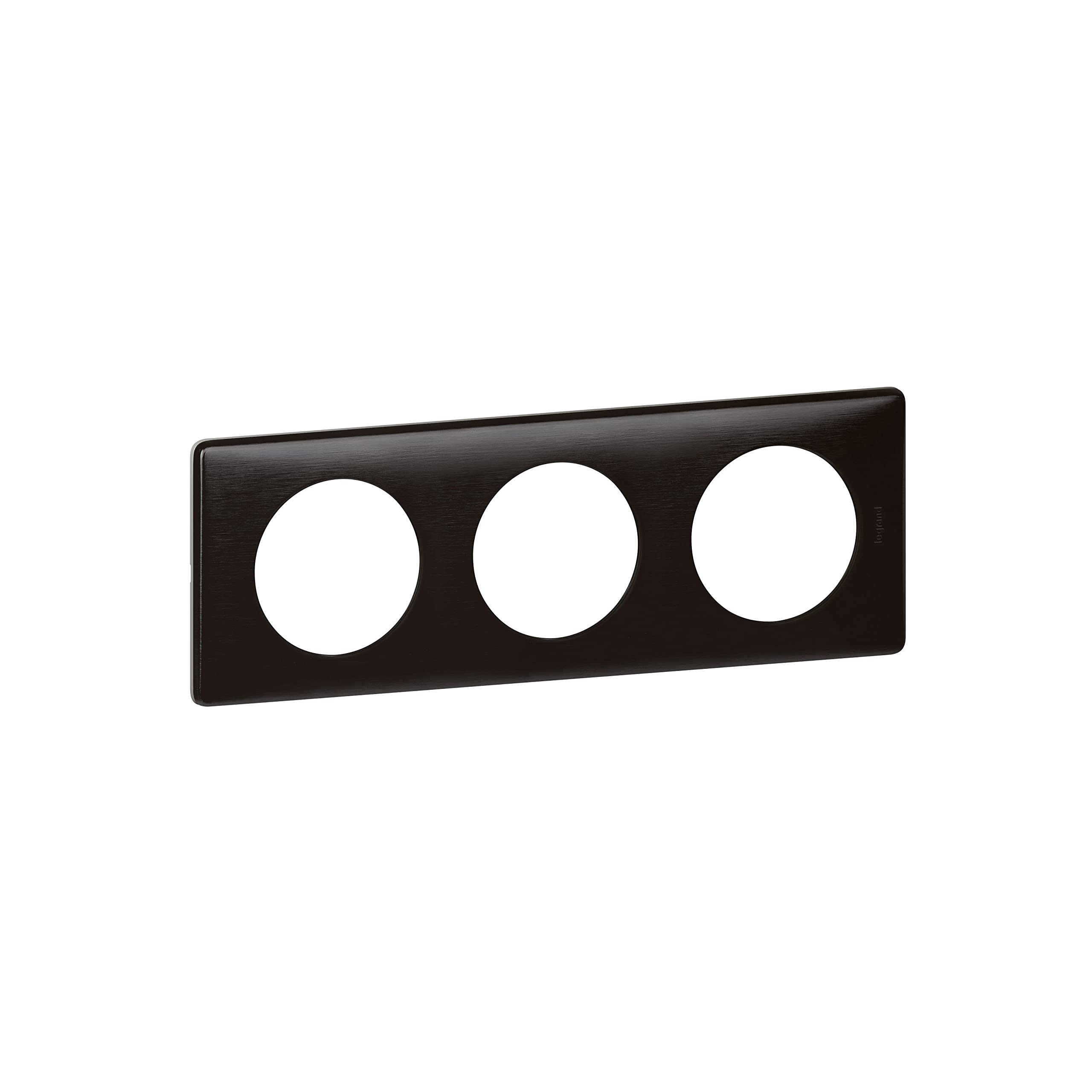 Legrand LEG98891 Céliane2 Plate with 3 Holes Carbon New