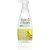 Live Clean Lemon Mint Foaming Hand Soap, 13.5 Fl Oz