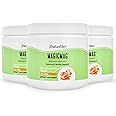 NaturalSlim Magicmag Pure Magnesium Citrate Powder Stress, Constipation, Muscle, Heart Health, and Sleep Support | Honey Chamomile Flavored Magnesium Supplement - 8oz Drink Mix (3 Pack)