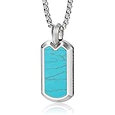 GTMJ Amehyst Necklace for Men Onyx/Tigers eye/Lapis Lazuli/Pendant Necklace with Box Chian Valentine's Day gift