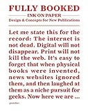 Image de Fully Booked - Ink on Paper: Design and Concepts for New Publications