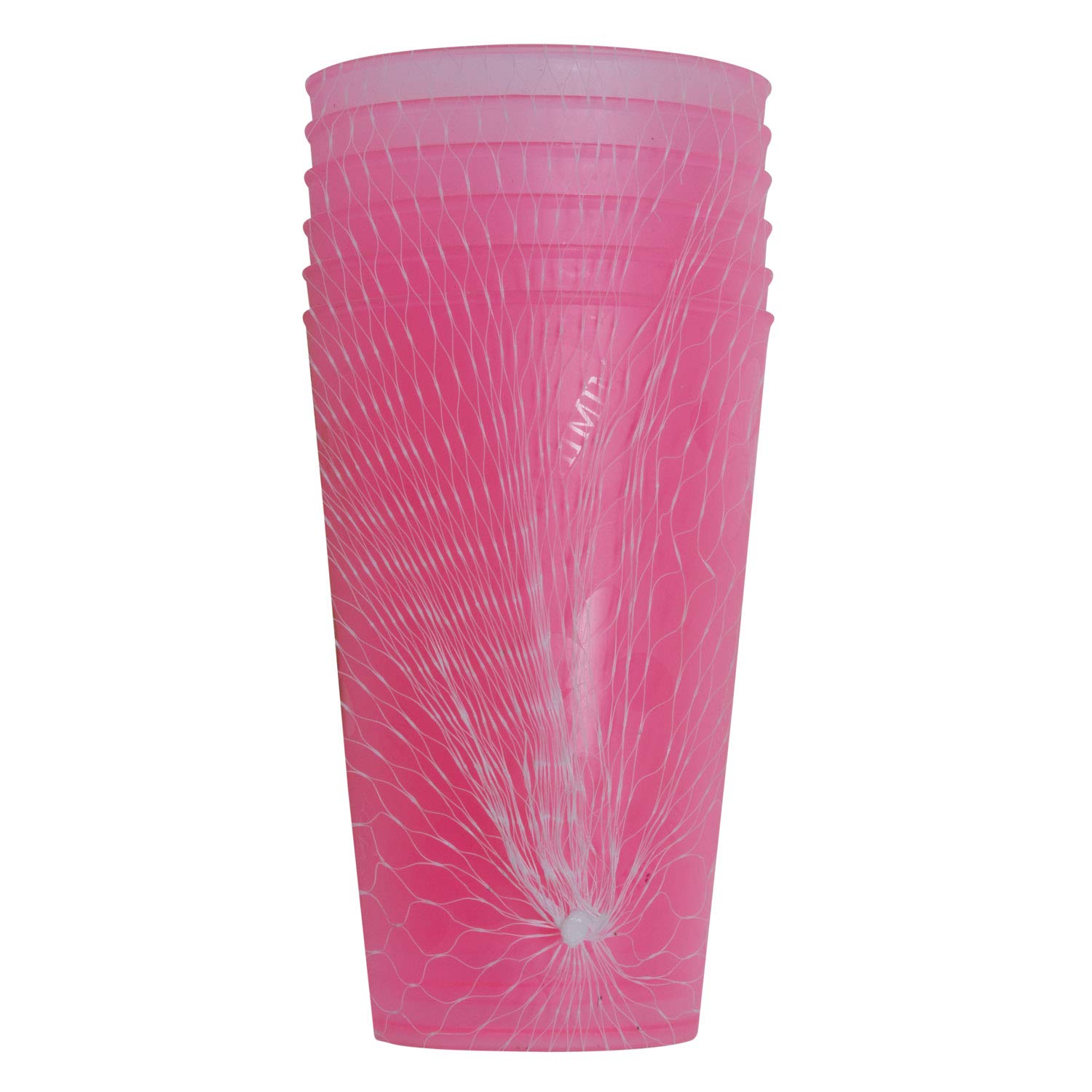 pink plastic glasses parties