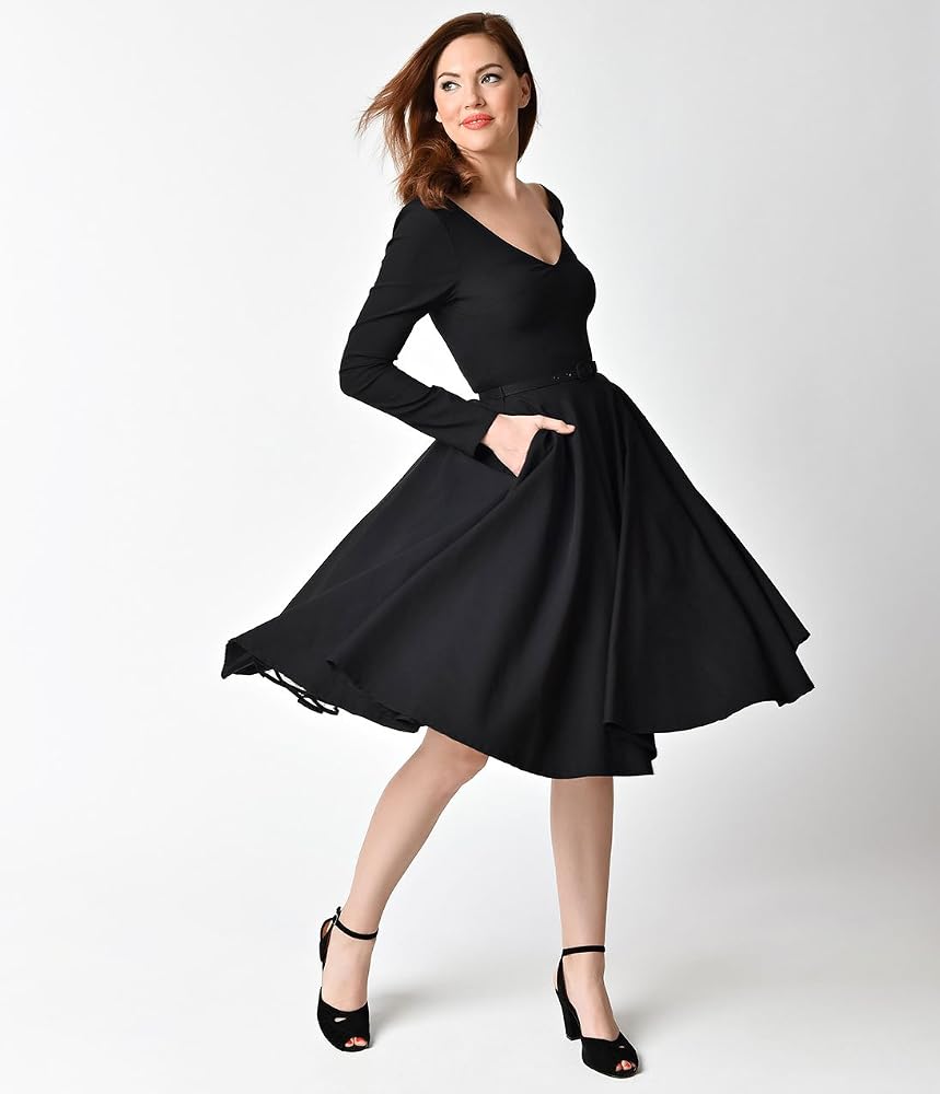 Buy swing dress long sleeve\u003e OFF-50%