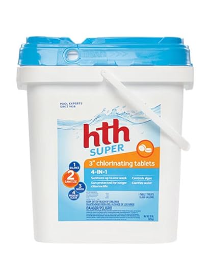 hth 3 super chlorinating tablets