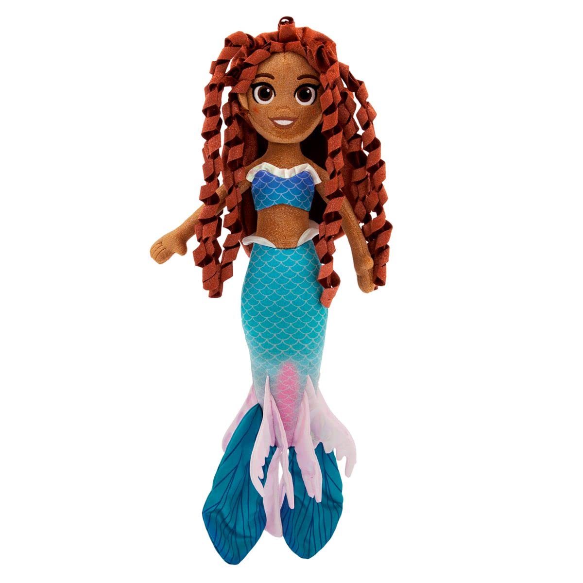 Disney Store Official Disney Princess Plush Doll (Ariel from The Little Mermaid 2023) Medium 14 Inches, Disney Princess Dolls with Embroidered Features, Disney Plush Toys, Princess Toys for Girls