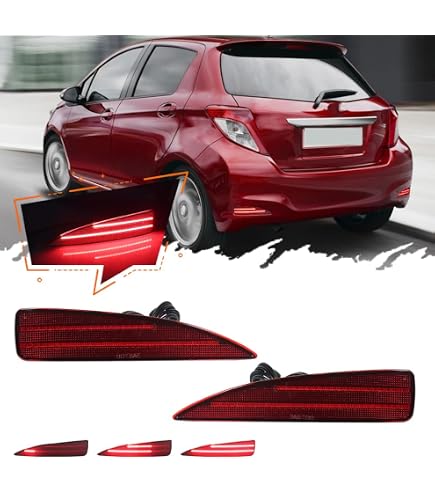 Riflettore Paraurti Posteriore Sinistro Per Toyota Auris 2012-2015 - Compatibile Con Codici 8192002090, 8192012140