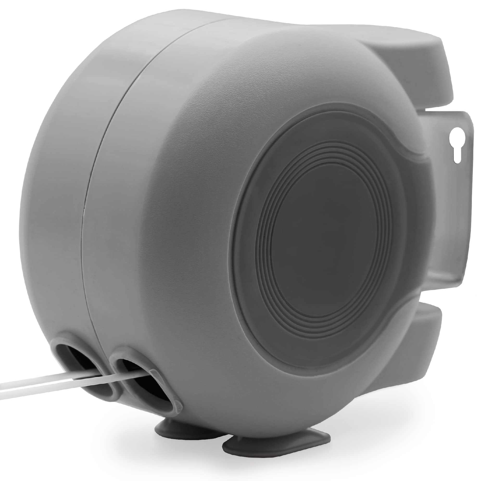 Our House Retractable Clothes Line, 30 Metre Extendable Washing Line for Outdoor Drying, Perfect for Gardens Balconies and Yards, Fits Securely to Wall Extends & Retracts, Simple to Use, Rustproof