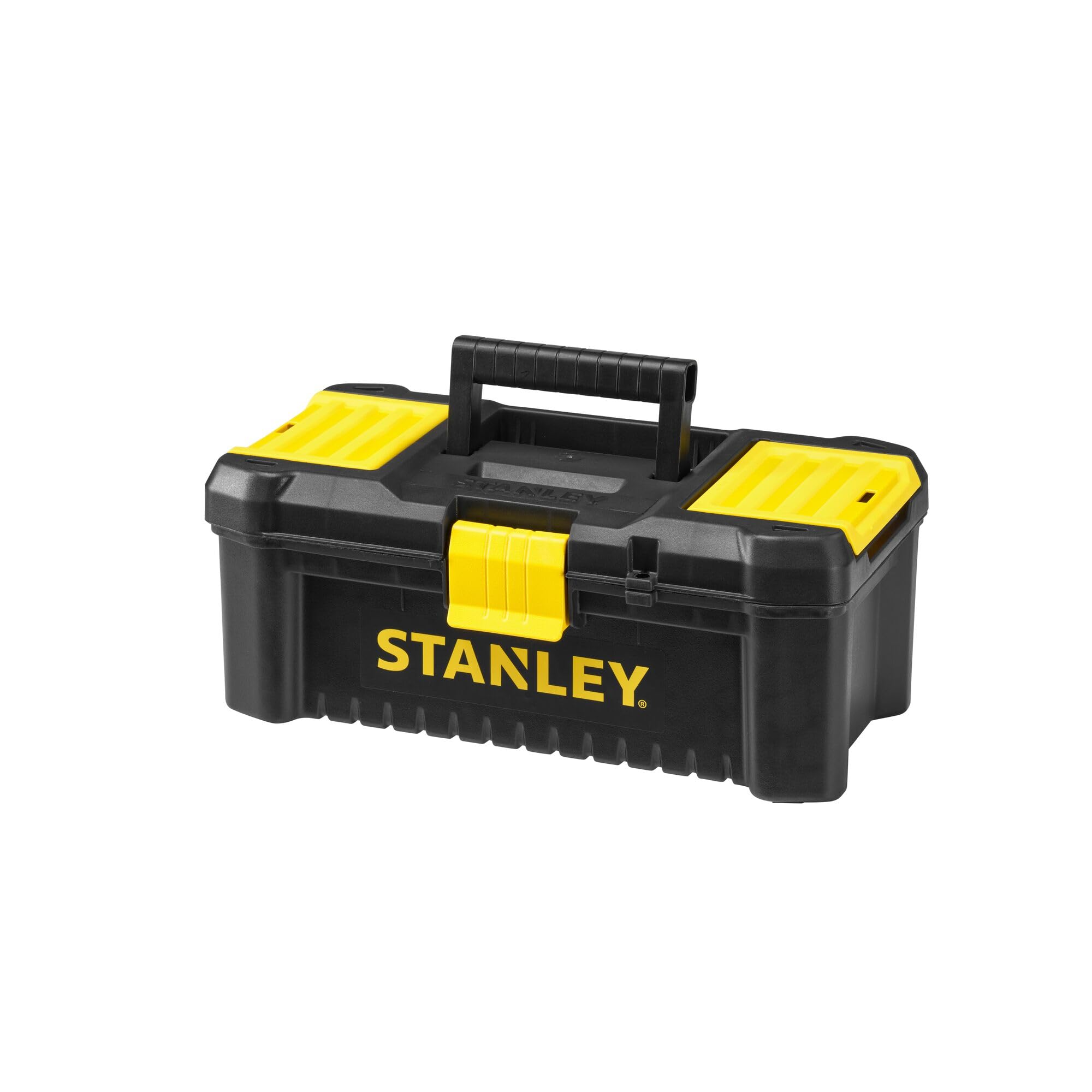 Stanley STST1-75514 Toolbox "Essential" with plastic latches, Black/Yellow
