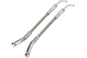 Ice Scratchers Kit for Reverse and Non Reverse Gear Equipped Snowmobiles, Track Heights 2-1/2in, 1201DF Universal Replacement