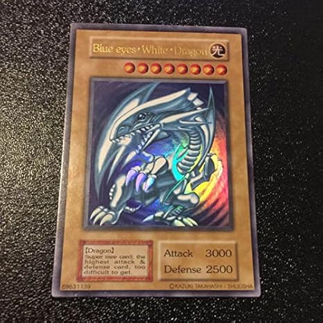 Amazon 遊戯王 英語 初期 ブルーアイズホワイトドラゴン 限定 1000枚 トレカ 通販