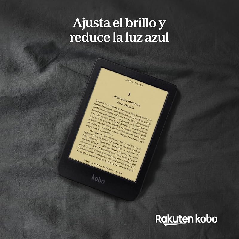 E-book rakuten n365-ku-bk-k-ep preto 16 gb