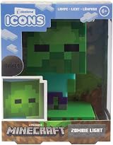 Paladone Minecraft Zombie Light Officially Licensed 4" Creeper Night Light view 4