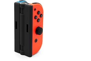 TIP DEVICES Advanced One-Handed Joy-Con Grip – Ambidextrous – Sync Light Indicator – 5-in-1 Grip for Any Hand, Ergonomic and Eco-Friendly (Black)