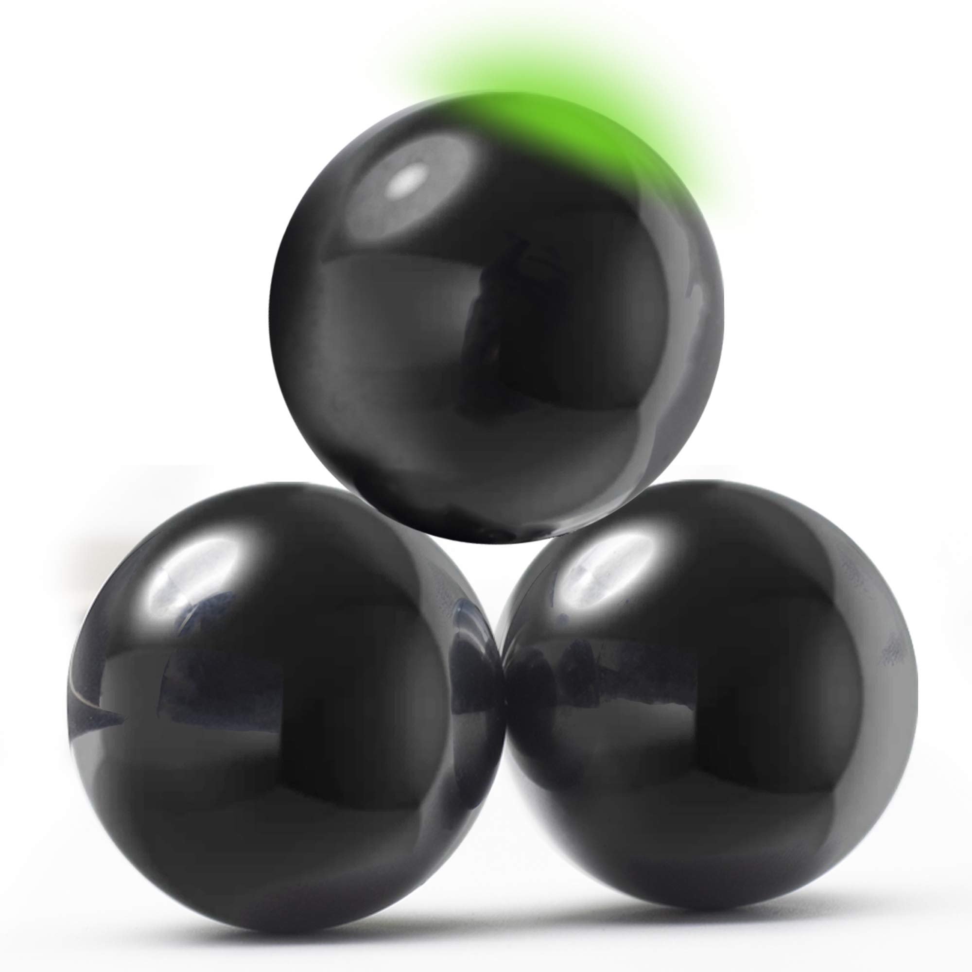 myHodo Ferrite Magnetic Spheres XXL (30mm, 3pcs) - Extra Large Magnet Balls for ASMR, Relaxation & Mindful Breaks, Office & Desk Gadget, Gift Idea, Help Relieve Stress