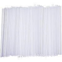 Comfy Package [250 Count] 7.75" High Clear Straws, Disposable Drinking Straws - Clear