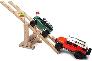 RCrabbit Balance Challenge RC Crawler Obstacle 1/18 1/24 Scale Upgrades Teeter Totter RC Course Track（NO Truck Included）