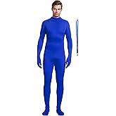 Full Bodysuit Include Zipper Helper Unisex Adult Costume Without Hood Spandex Stretch Zentai Unitard Body Suit
