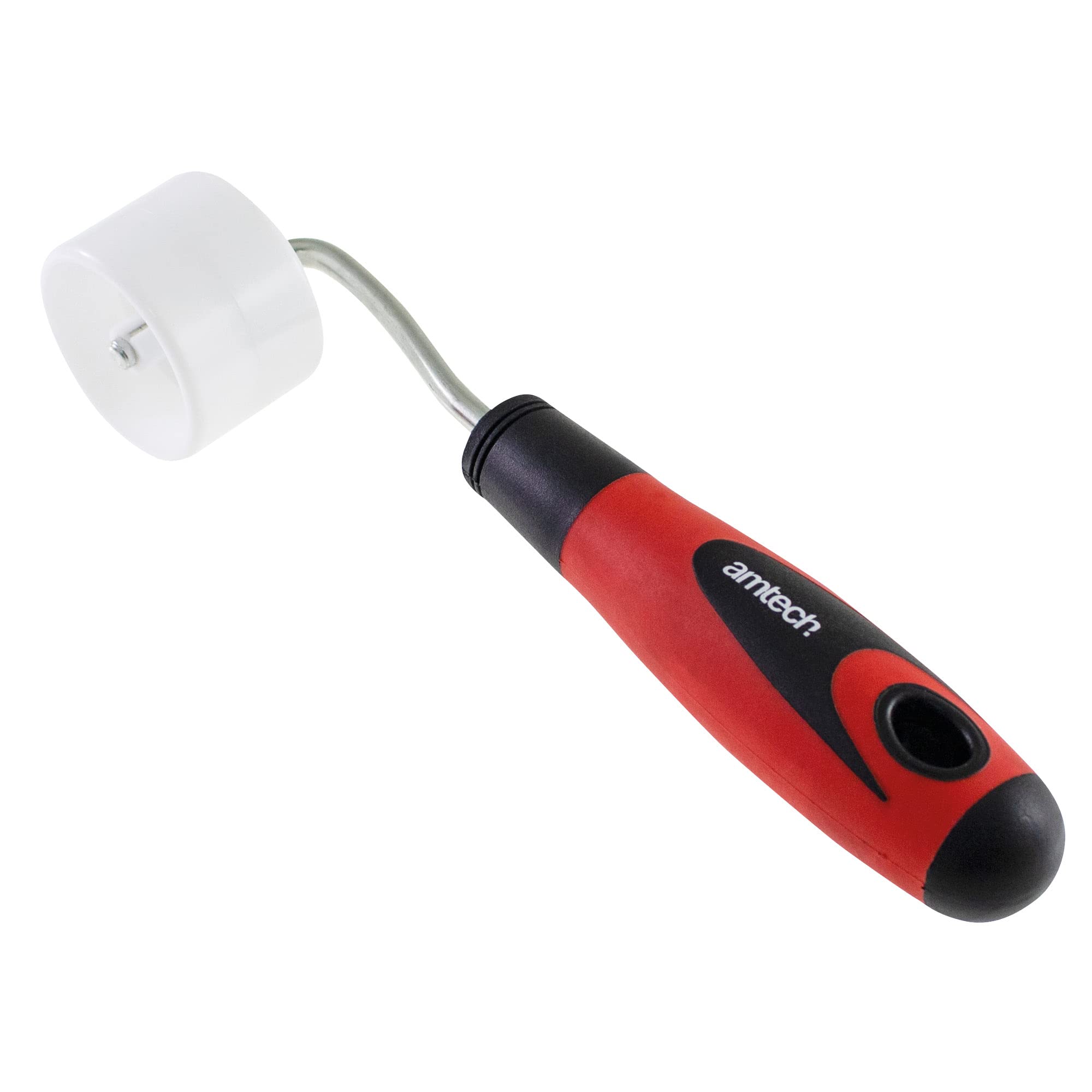 Amtech Wallpaper Seam Roller for Smooth Joins When Putting up Wallpaper, Home DIY, Durable and Long Lasting, Easy to Use, Comfortable Soft Grip, Prevents Lumps or Uneven Lines