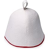 PetriStor Sauna Hat Comfort - Sauna Hat for Women - Wool Sauna Hat - Sauna Hat for Men - Bathhouse hat - Felt Sauna Cap