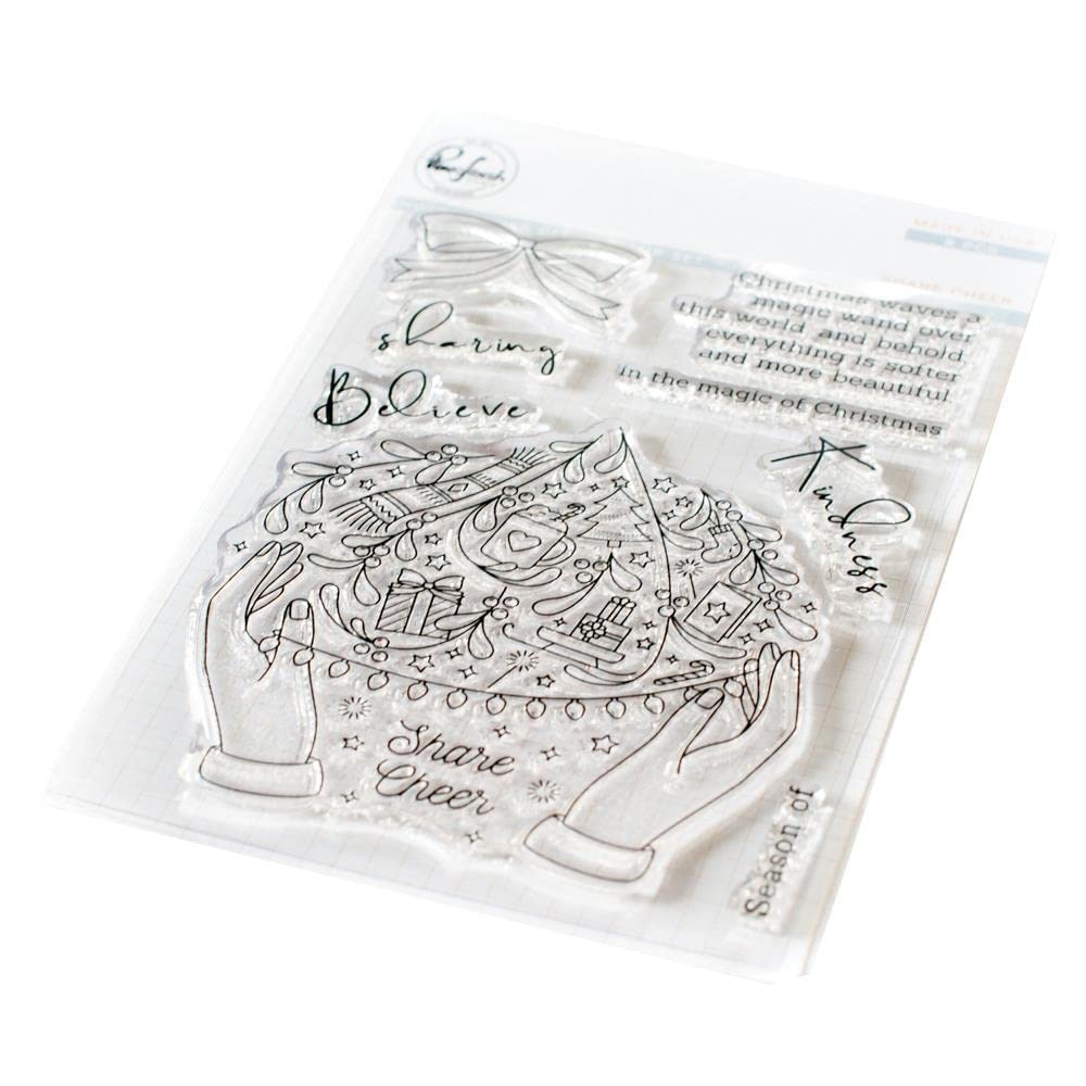 PINKFRESH STUDIO PINKFRESH Stamp 4X6 CHEE, Share Cheer, One Size