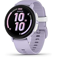 Garmin Bounce™ 2, Kids Smartwatch with Calling, Messaging and Location Tracking Features, Light Purple