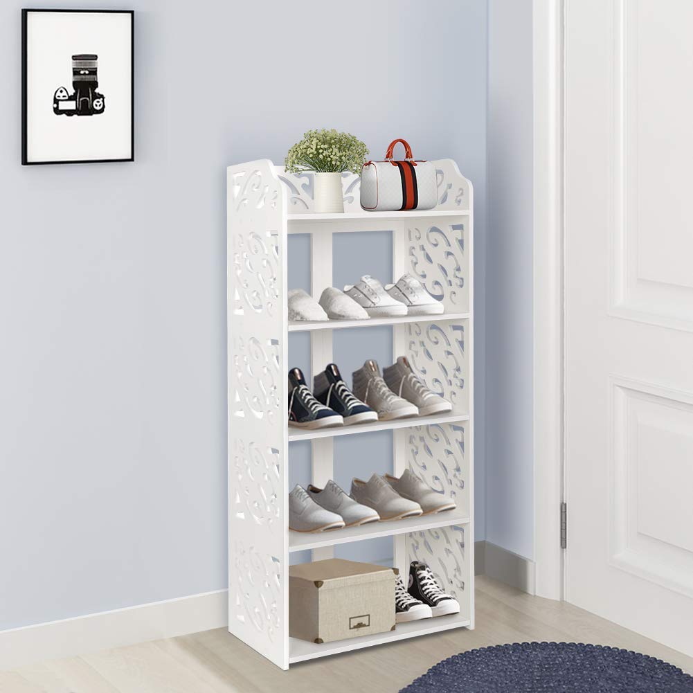 Best Shoe Tower Rack Free Standing Organizer Space Saving Shoe Rack