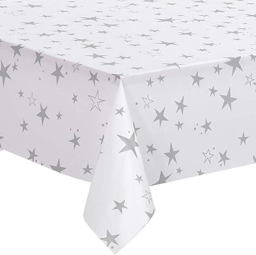 Amazon Com Nice Kitchen 12 Pack Plastic Tablecloths For Rectangle